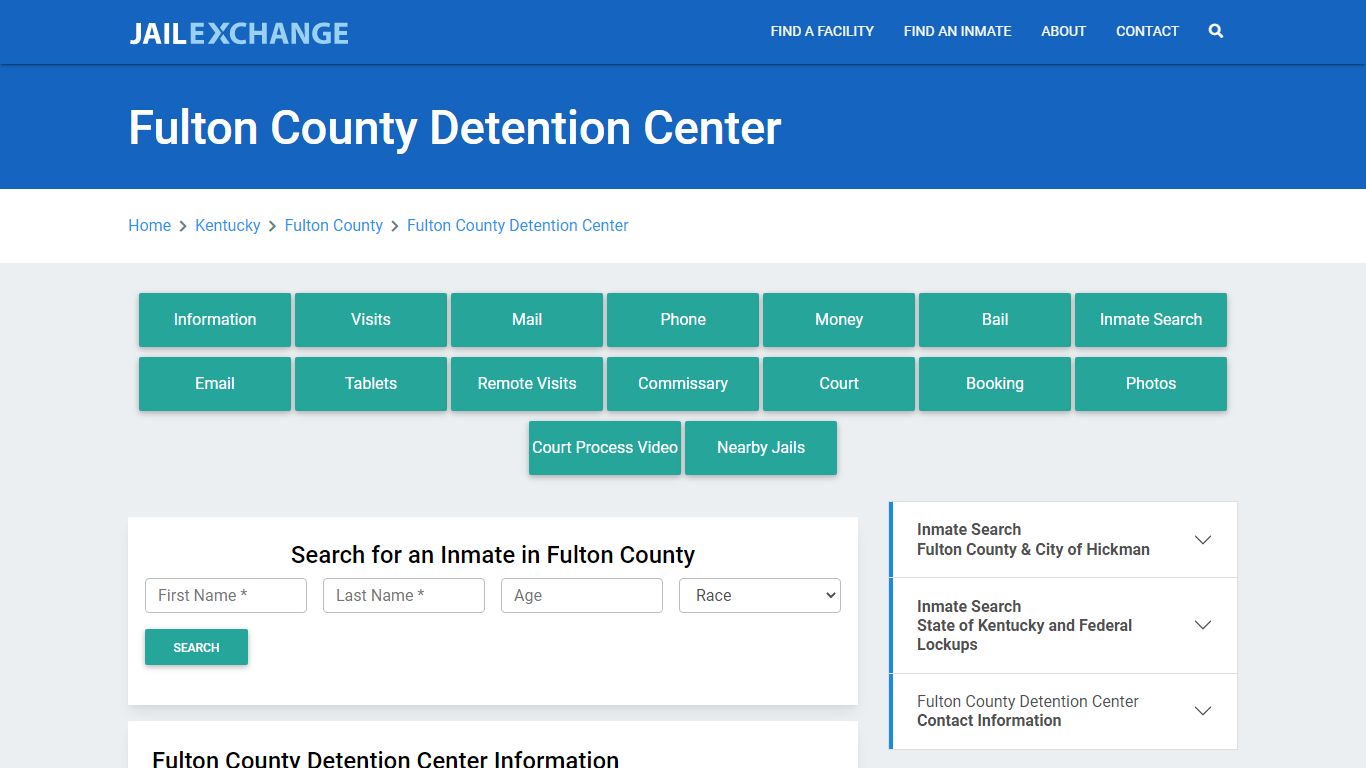 Fulton County Detention Center - Jail Exchange